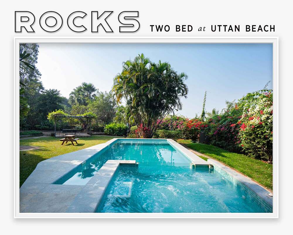 uttan gorai beach luxury pool villa